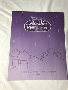 Disney’s Aladdin Exclusive Commemorative Lithograph - Bild 1 von 4