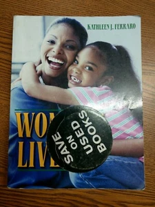 Women's Lives By Kathleen J. Ferraro Sociology book - Picture 1 of 2