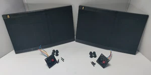 ACOUSTIC RESEARCH ROCK PARTNER “SPEAKER GRILLS” with hardware and wire connector - Picture 1 of 9