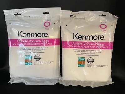 Lot of 2 Kenmore Canister Vacuum Bags O 20-53293 NEW 4 Bags Total - Image 1 of 2