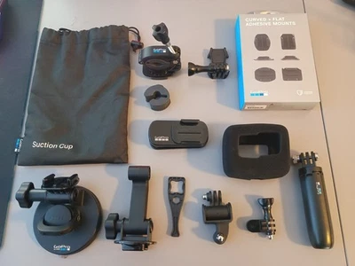 GoPro Zubehör: Shorty+SuctionCup+Lenkerhalterung+Drehclip+Mounts NP Wert: 170€ - Bild 1 von 4