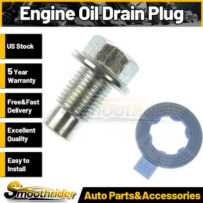 Dorman - Tapón de drenaje de aceite de motor de grado automático para Toyota 4Runner 1985-2017 2018 2019 Foto 1 de 2