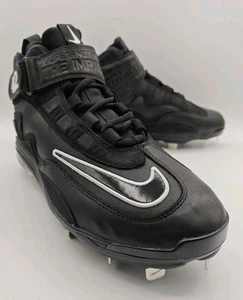 Nike Air Max Mens Griffey 1 42 Jackie Robinson Day Baseball Cleats Black 11.5 - Picture 1 of 10