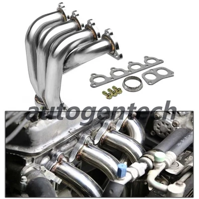 For 88-00 Honda D Series D15 D16 Exhaust Header fit CIVIC CR-X Del Sol 1.5/1.6L  - Изображение 1 из 4