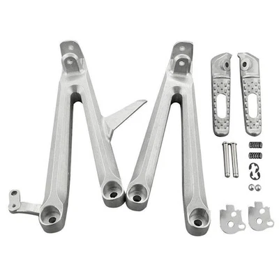 Rear Passenger Footpegs Footrests Brackets For HONDA CBR1000RR 2004-2007 - Image 1 of 4