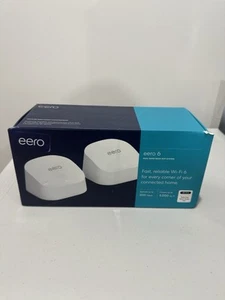 Eero 6 Dual-band Mesh Wi-Fi 6 router, with built-in Zigbee smart home hub - Picture 1 of 3