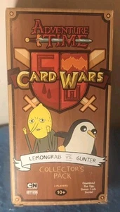 Adventure Time Card Wars Lemongrab vs Gunter Collectors Pack Cryptozoic COMPLETO - Imagen 1 de 19