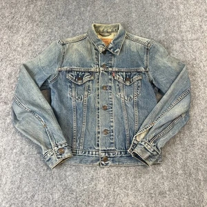 Chaqueta vintage Levi’s para mujer años 90 pequeña Western Trucker ropa de trabajo 70590 tipo 3 - Imagen 1 de 8