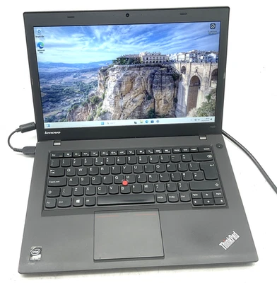 Lenovo ThinkPad T440 14" i5-4300U 1.90 GHZ 4GB Ram 480GB SSD W11 Pro - Image 1 of 4