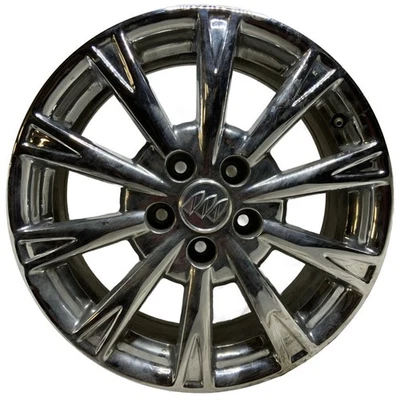 Rueda Buick Lucerne CXL 09-11 09597249 17x7 10 radios 5 orejetas 115 mm cromo 4091 Foto 1 de 4
