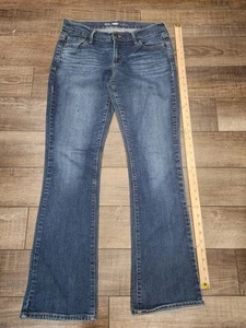 Old Navy Damenjeans Bootcut Semi-Evase Denim Größe 6 Stretch - Bild 1 von 8