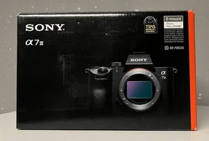 Sony Alpha 7 III ILCE-7M3 24,2MP Spiegellose Systemkamera mit Garantie - Bild 1 von 2