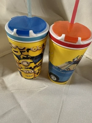Minions Snackeez 2 in 1 snack cups 6-8 Oz Tumblers 2 Pack - Image 1 of 4