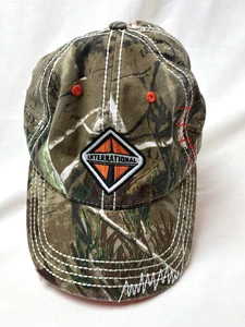 International Trucks Deer Hunting Camouflage Orange Mesh Cap/Mütze - Bild 1 von 4