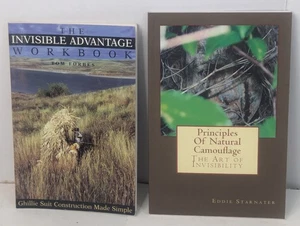 Lot of 2 Camouflage Hunting Reference Books - The Art Of Invisibility - Picture 1 of 7