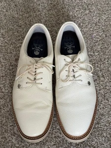 G/FORE Gallivanter Herren Golfschuhe - weißes Leder - Größe 11 - Bild 1 von 9