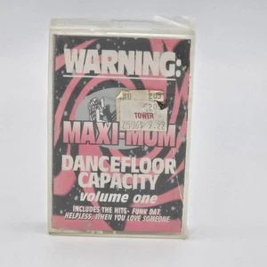 Warning: Maxi-Mum Dancefloor Capacity Vol. 1 Cassette 1995 - New Sealed - Picture 1 of 6