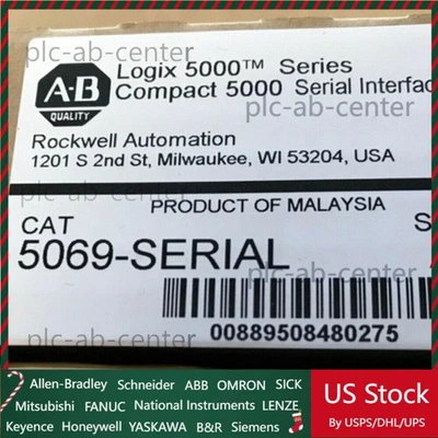 1PC NEW 5069-SERIAL AB Compact Logixs 5000 5069SERIAL Fast delivery US Free Tax - Image 1 of 3