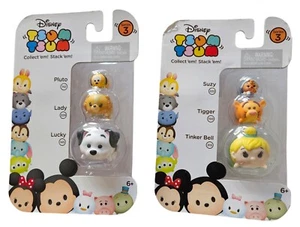NEW Disney Tsum Tsum Series 3 Collect 'Em Stack 'Em  Lot 2- (6)  - Picture 1 of 4
