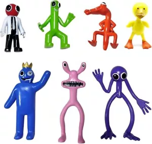 7pcs Action Figures Toy For Kids Birthday Party,rainbow party Friends - Picture 1 of 9