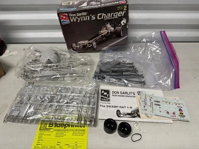 AMT #6438 1/25 Don Garlilts'  '71 426V8 Hemi Wynn's Charger Model Kit - Image 1 of 4