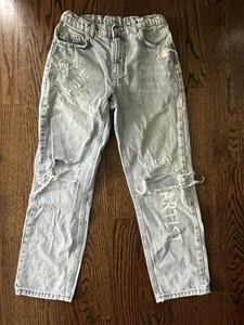 Zara boys jeans size 11/12 distressed blue - Picture 1 of 5