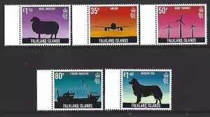 Falkland Islands 2023 40TH Aniversario De Desarrollo Marginals sin Montar - Imagen 1 de 1