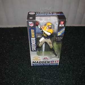 McFarlane 2016 Aaron Rodgers Green Bay Packers Madden 17 Throwback - Bild 1 von 7