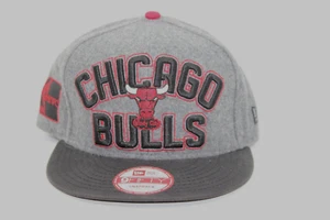 Chicago Bulls New Era 9Fifty Napback Hat Hardwood Classics 60% Wool NWT - Picture 1 of 13
