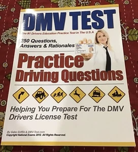 DMV Test Practice Driving Questions by National Exams and Gabe Griffin (2013,... - Picture 1 of 2