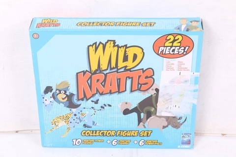 Wild Kratts Toys 22 Piece Collector Action Figure Set - Figures and Discs Cover
