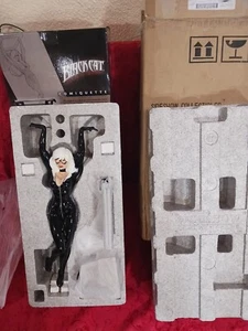Rare Limited 1100 20" Comiquette Marvel Black Cat Sideshow Statue Figure No Art - Picture 1 of 4