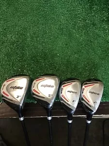 Ram Intake Fairway 3-5 Woods Set 3-hy, 4-hy Uniflex Graphite Shafts - Picture 1 of 8