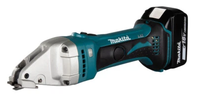 Makita Akku Blechschere 18 V, 2 x 5,0 Ah Akku und Ladegerät (DJS101RTJ) - Bild 1 von 4