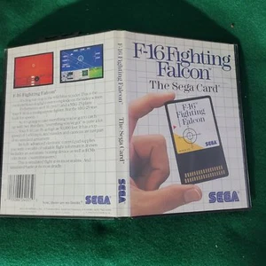 F-16 Fighting Falcon - CIB - Good - Sega Master System - Picture 1 of 3