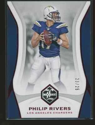 Philip Rivers 2018 Panini Limited Ruby Spotlight 23/25 - Image 1 of 2