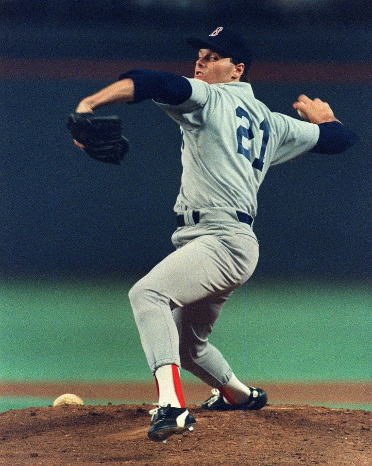 8x10 Photo ROGER CLEMENS Boston Red Sox Cy Young MVP All Star Strikeout Texas - Image 1 of 1