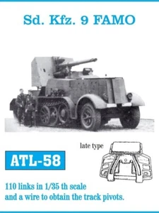 Friulmodel 1/35 German SdKfz.9 Famo (Late Type) (110 Links) ATL-58 FREE SHIP - Bild 1 von 1
