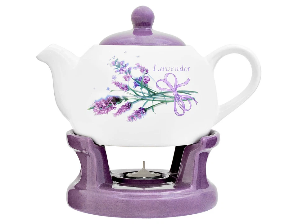 Teekanne Kanne Stövchen Set elegant modern Design - Bild 1 von 1