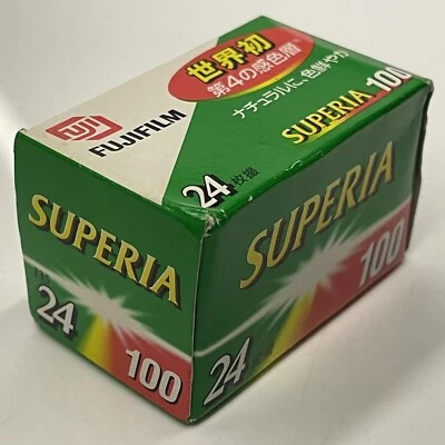 [NÃO USADO] 1 Rolo Fujifilm SUPERIA 100 24 Expira no Japão 6121 - Imagem 1 de 4
