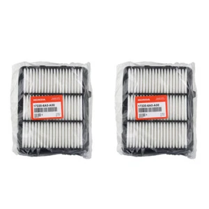 Genuine Honda Engine Air Filter for 18 - 22 Accord 1.5L Turbo 17220-6A0-A00 2PCS - Picture 1 of 8