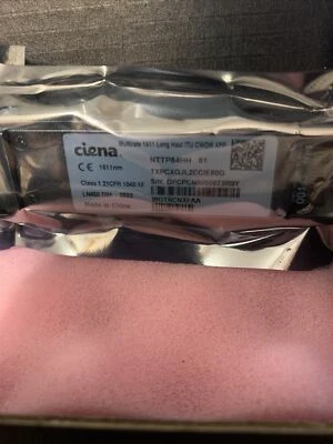 Ciena NTTP84HH 001 Multirate 1611 Long Haul ITU CWDM XFP - Image 1 of 3
