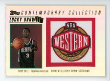 2003-04 Topps Contemporary Collection Lucky Draw #LD23 Troy Bell Grizzlies /175