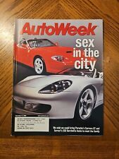Autoweek Magazine 27 novembre 2000 Oldsmobile Sex In The City Porsche Ferrari 
