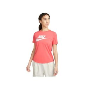Women’S Short Sleeve T-Shirt Tee Essentl Nike Icn Dx7906 894 Pink (. T-Shirt NEW