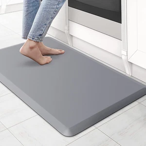 Kitchen Mat Cushioned anti Fatigue Rug 17.3"X28" Waterproof Non Slip Standing De - Picture 1 of 12