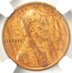 1909-S VDB Lincoln Wheat Cent 1C Penny - NGC VF Details - Rare Key Date Coin! - Picture 1 of 4