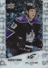 2010-11 Upper Deck Ice Kings Hockey Card #62 Kyle Clifford/1999 B RC