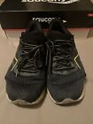 SAUCONY Mens Size 8.5 UK 43 HURRICANE 23 PWR-Run Running Trainers Used Trashed