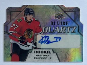 Kirby Dach Rookie Auto 2019-20 Upper Deck Allure Quartz Rookie Autographs - Bild 1 von 2